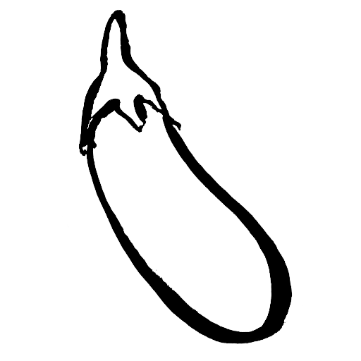 aubergine blanche